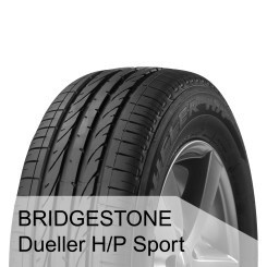 Vasaras riepa Bridgestone Dueler H/P Sport