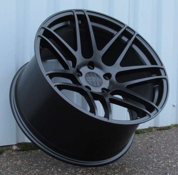 valuveljed Haxer HX020(SSA04)BlackHalfMatt(BLHM)HAXER(Z1)(Rear+Front)