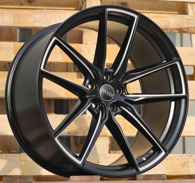 valuveljed Haxer HX045BlackHalfMatt(BLHM)HAXER(Z2)(Milling)