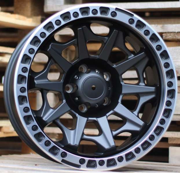 valuveljed JIL Wheels L2174BlackHalfMatt+Poli